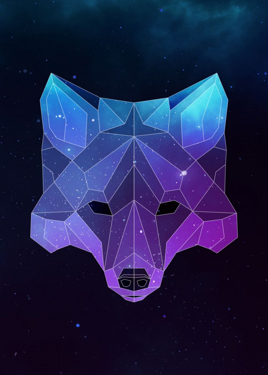 Geometric Fox Wallpapers