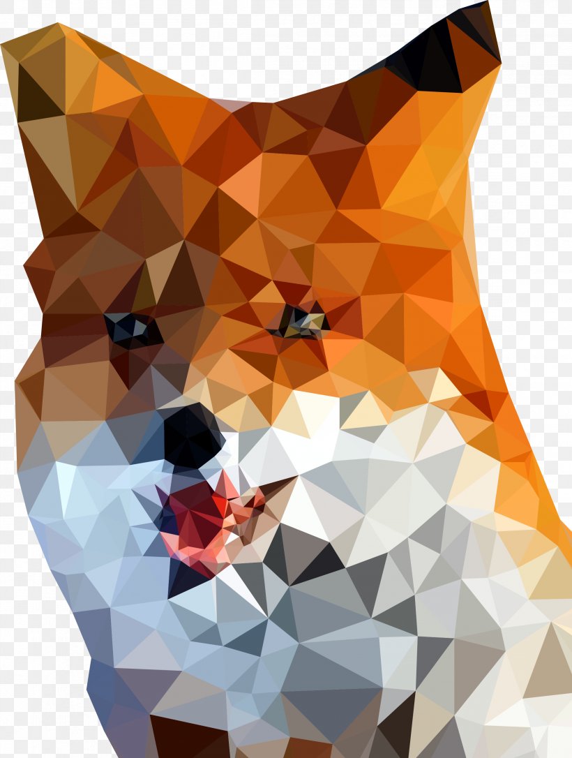 Geometric Fox Wallpapers