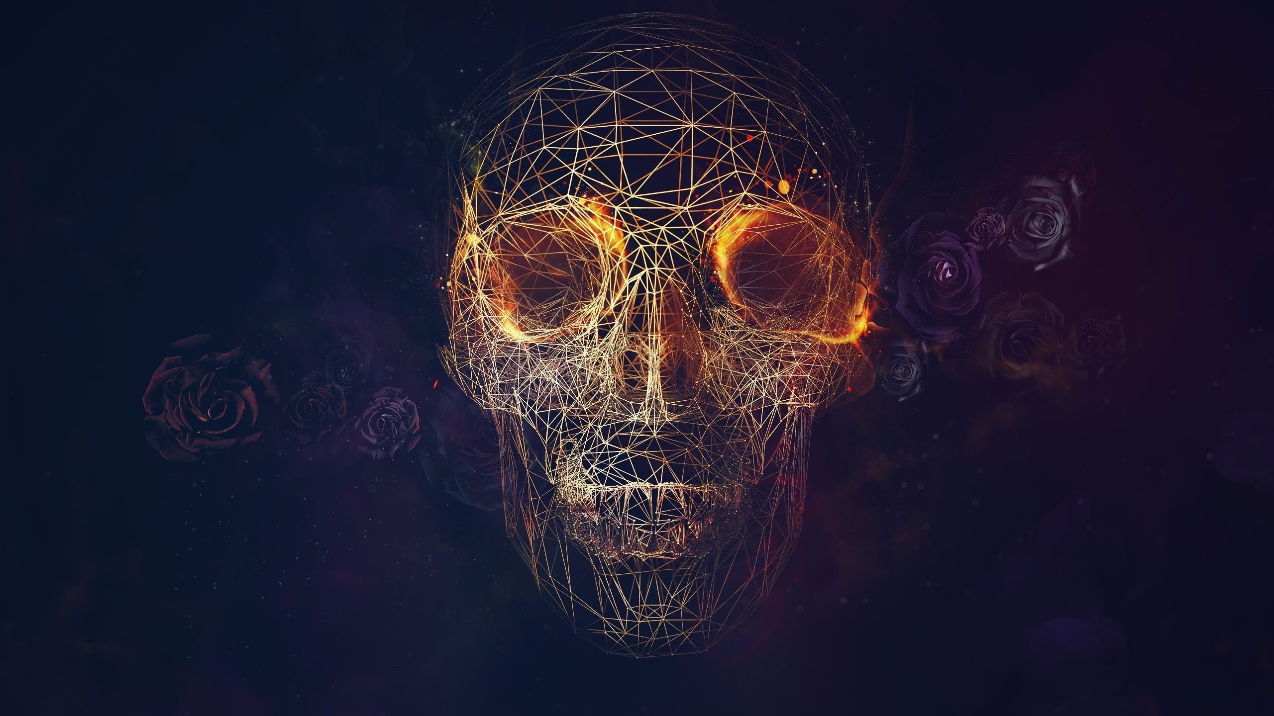 Geometric Skull Wallpapers