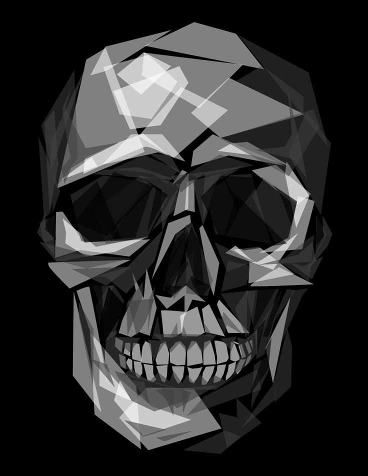 Geometric Skull Wallpapers