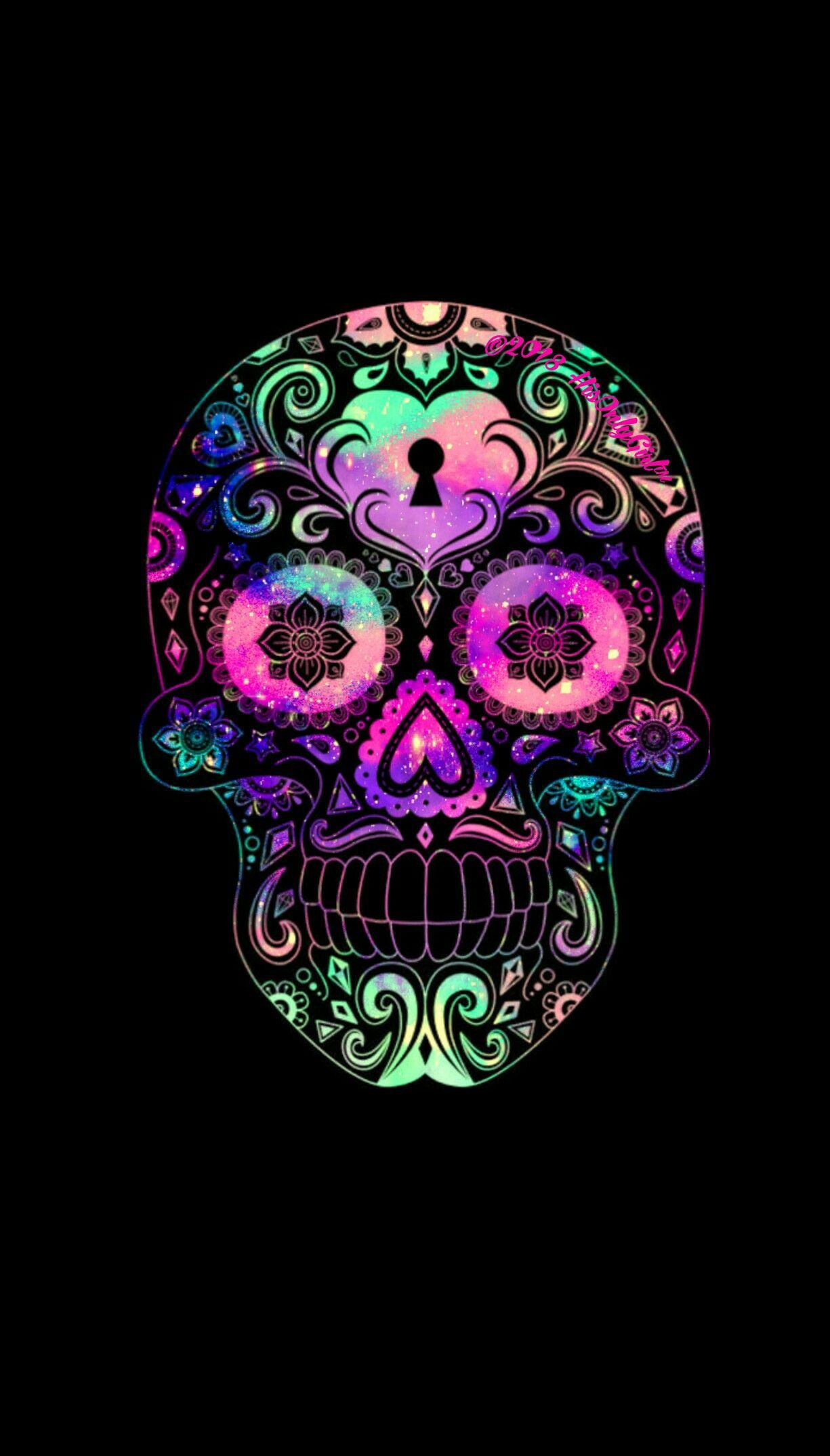 Geometric Skull Wallpapers