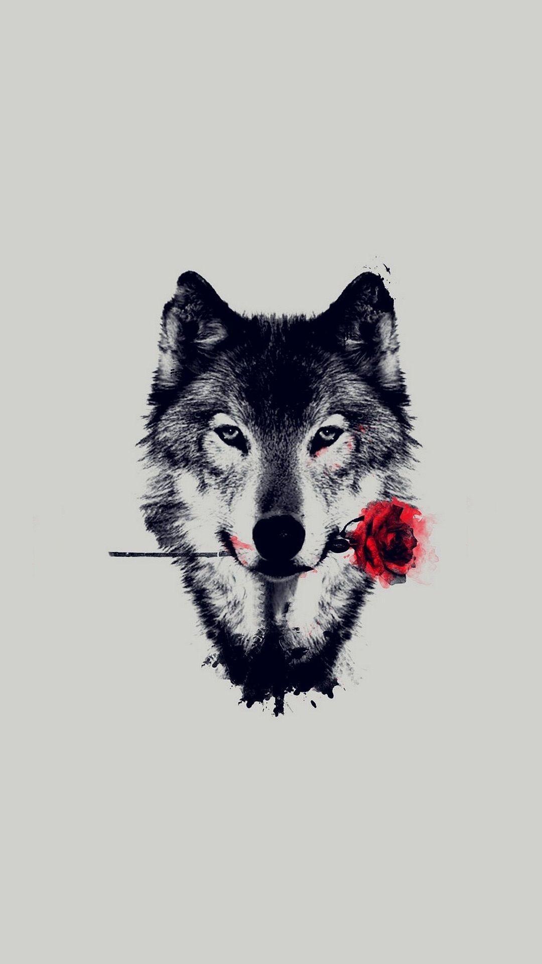 Geometric Wolf Wallpapers