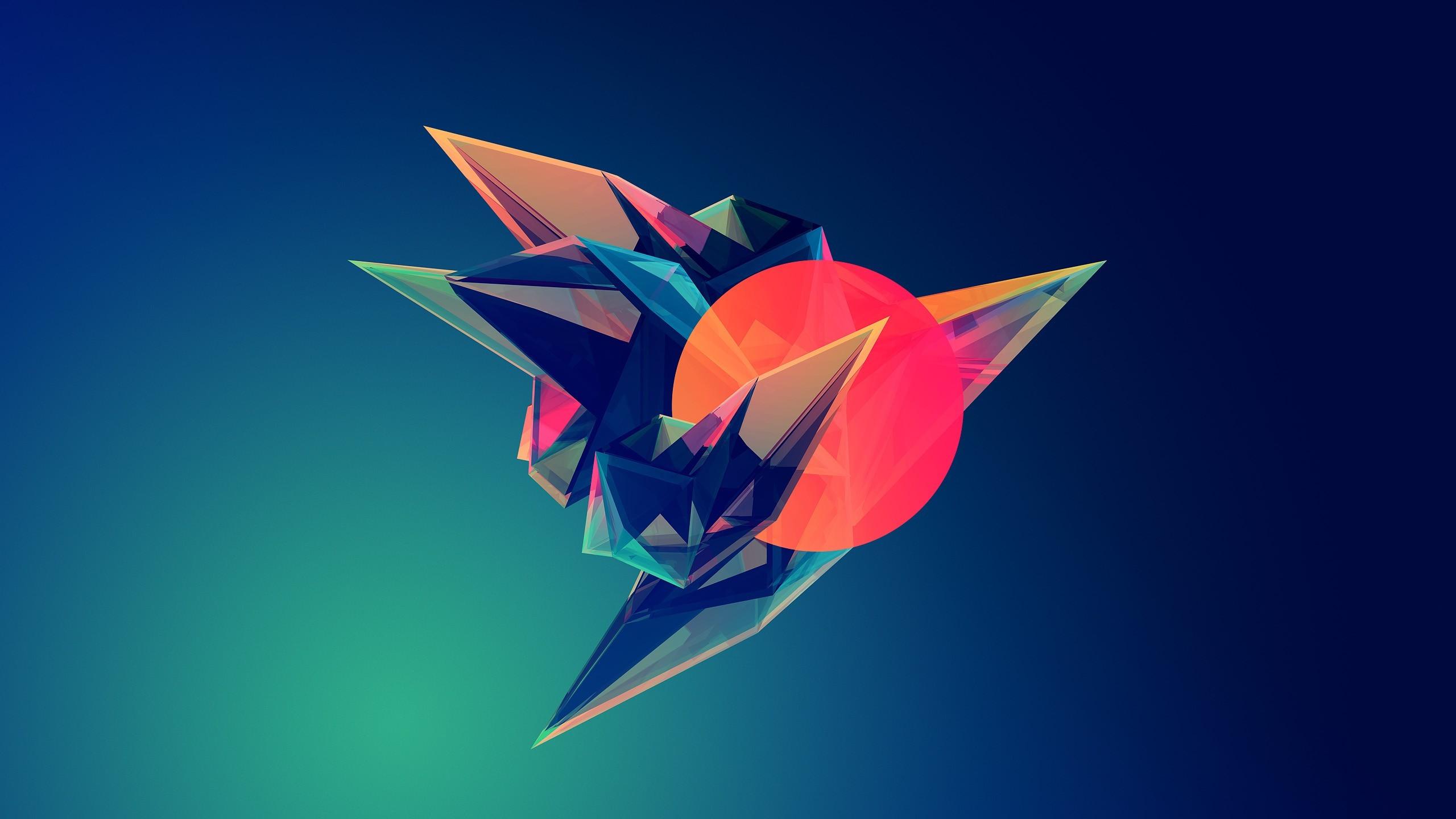 Geometric Wolf Wallpapers