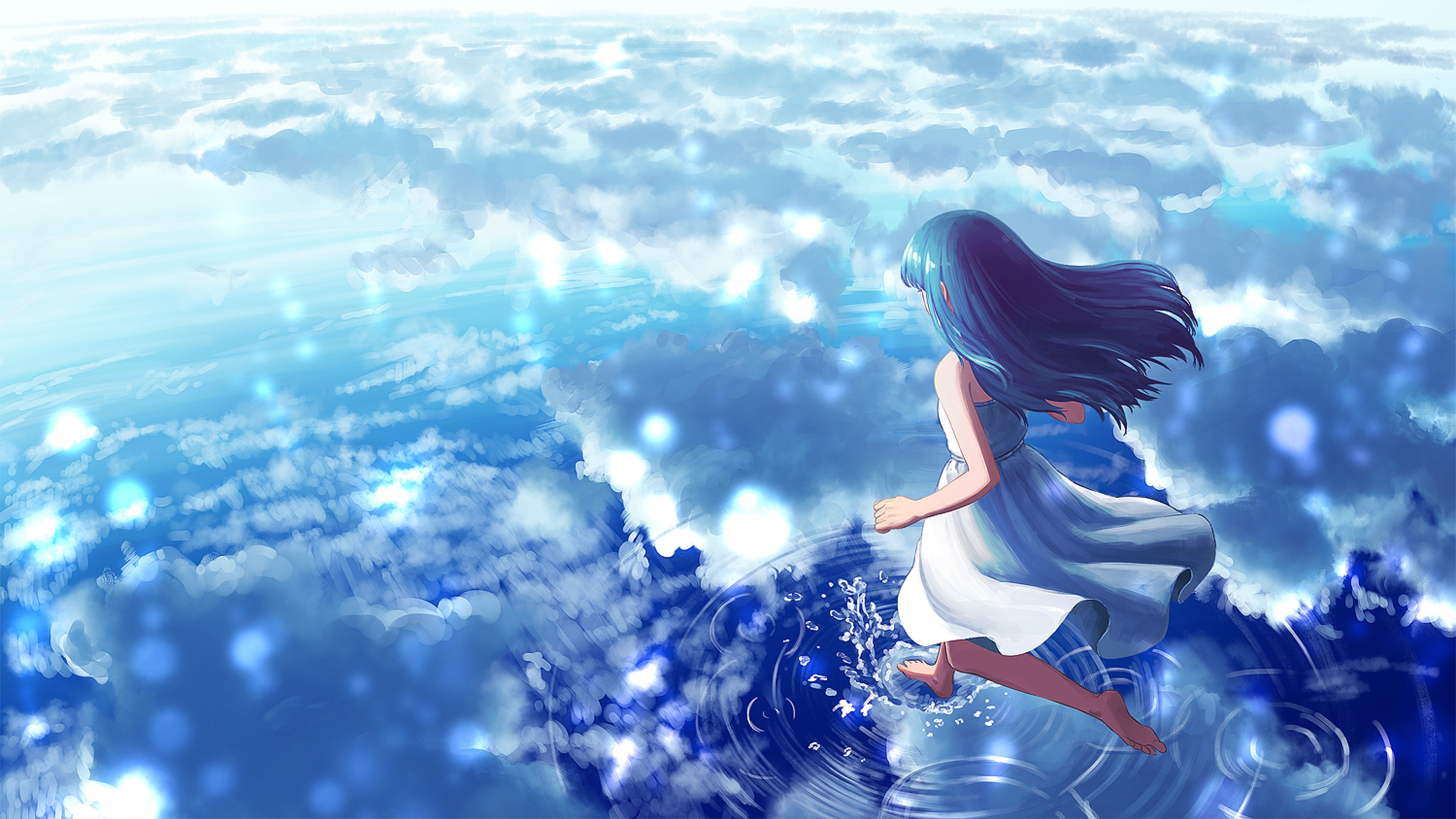 Girl And Water Wallpapers