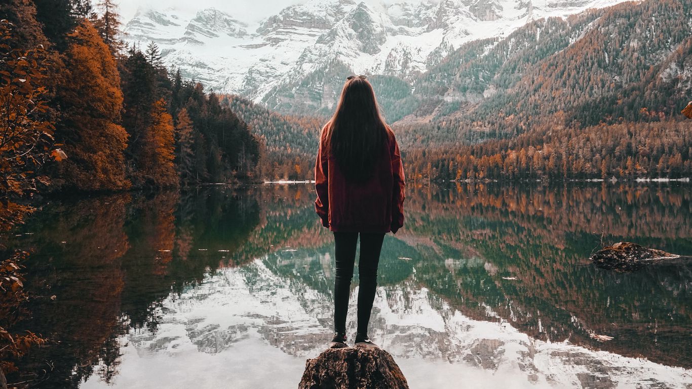Girl In Nature Wallpapers