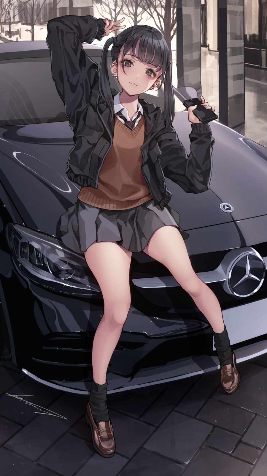 Girls On Cars Wallpapers