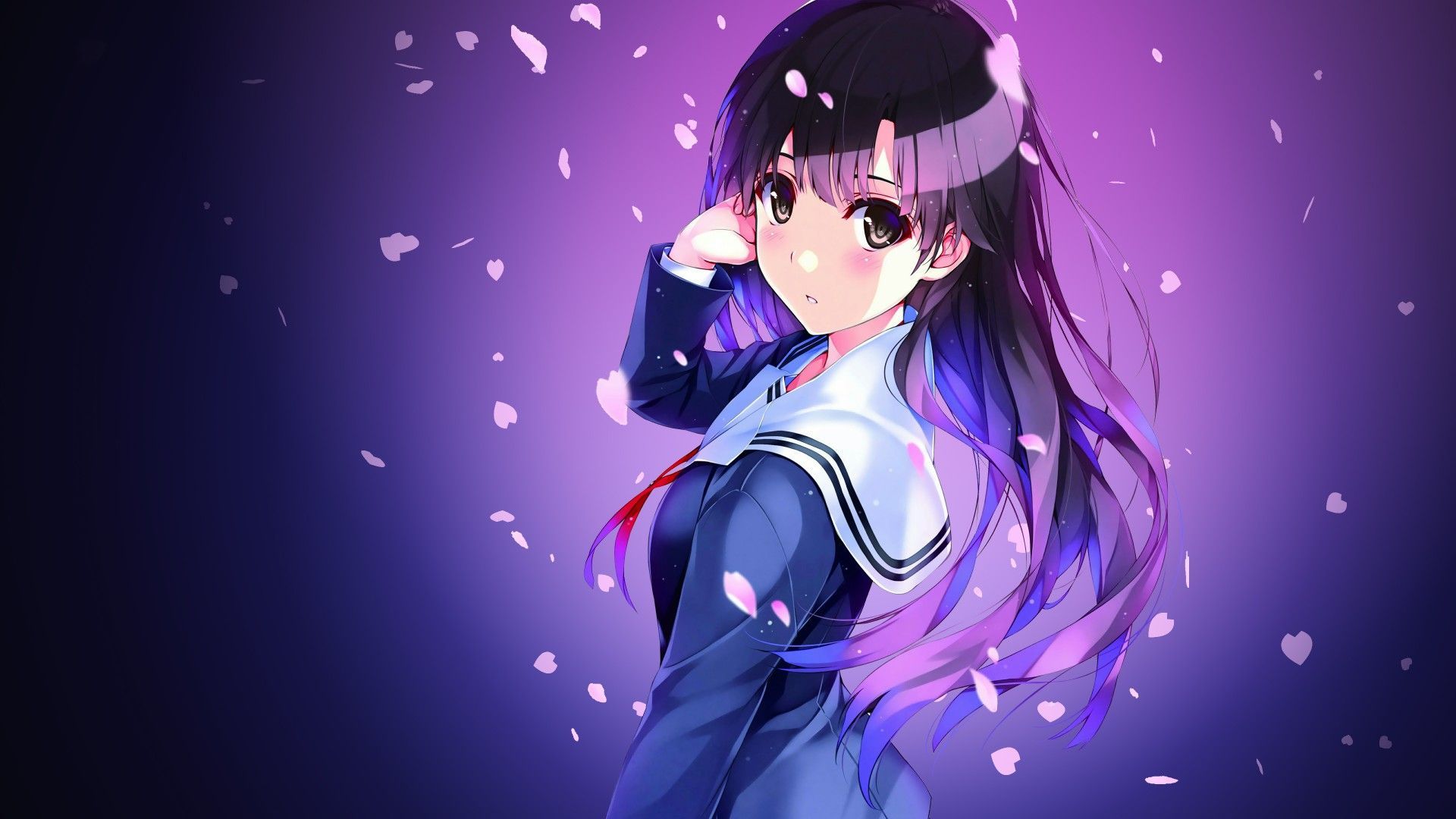 Girls Purple Wallpapers