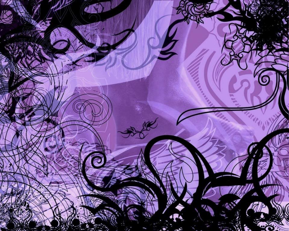 Girly Black And Purple Wallpapers