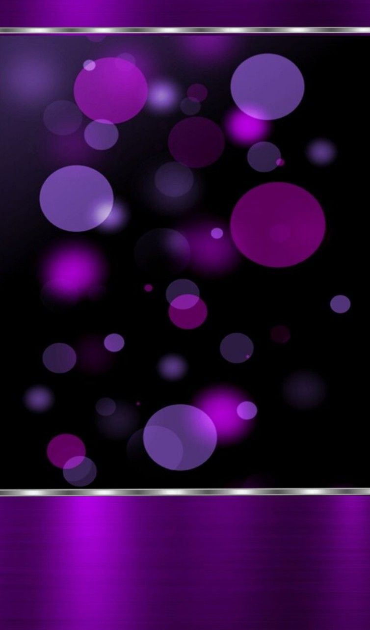 Girly Black And Purple Wallpapers