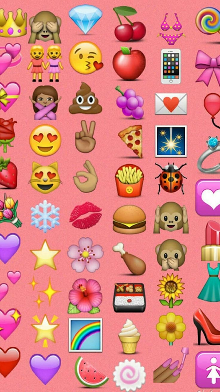 Girly Cute Emoji Wallpapers