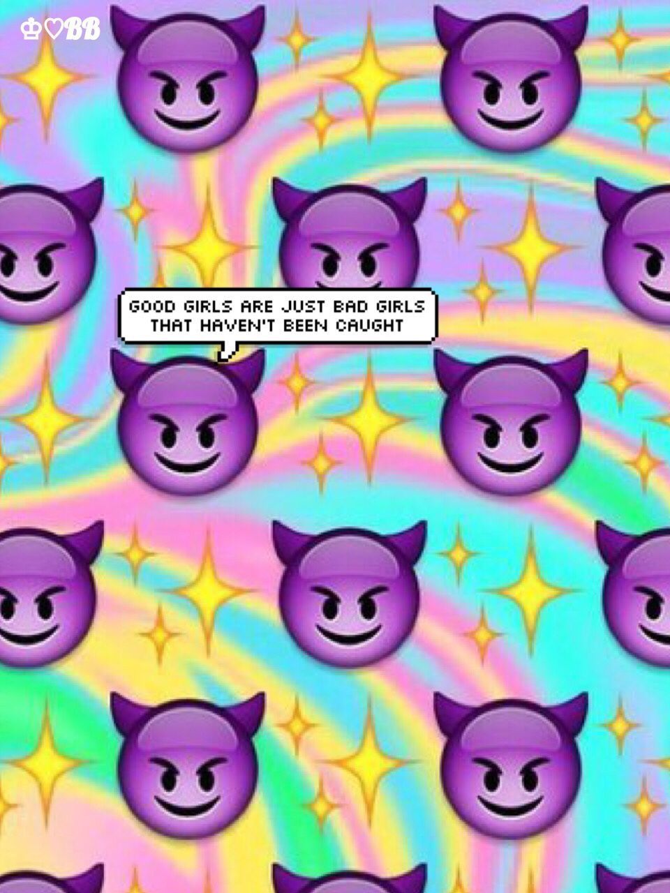 Girly Cute Emoji Wallpapers