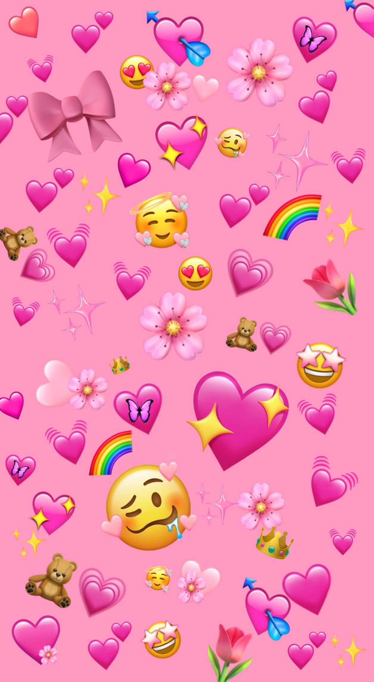 Girly Cute Emoji Wallpapers