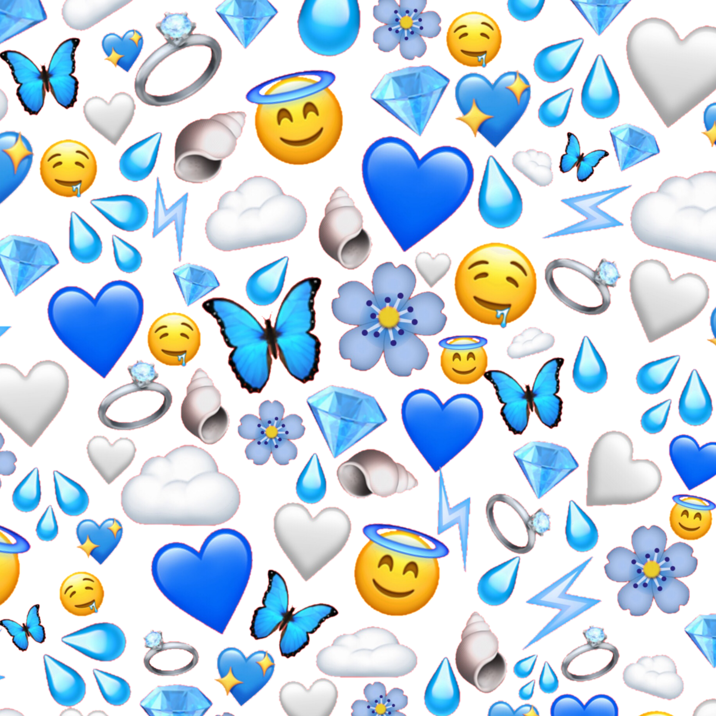 Girly Cute Emoji Wallpapers