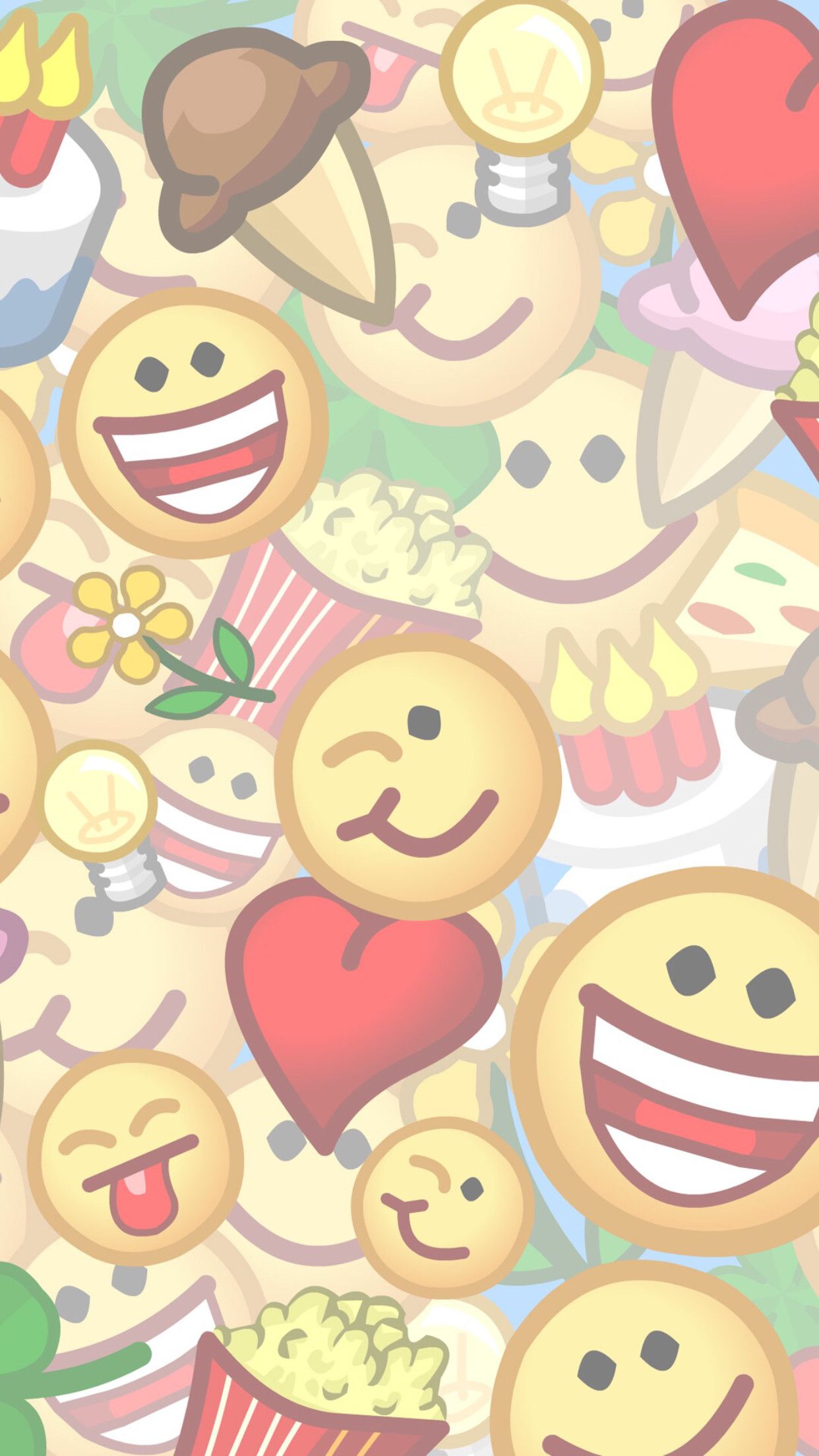 Girly Cute Emoji Wallpapers