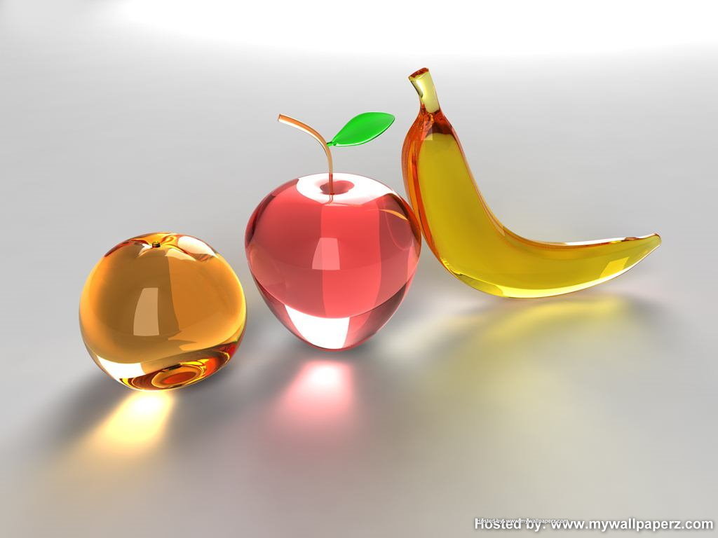 Glass Fruit Wallpapers