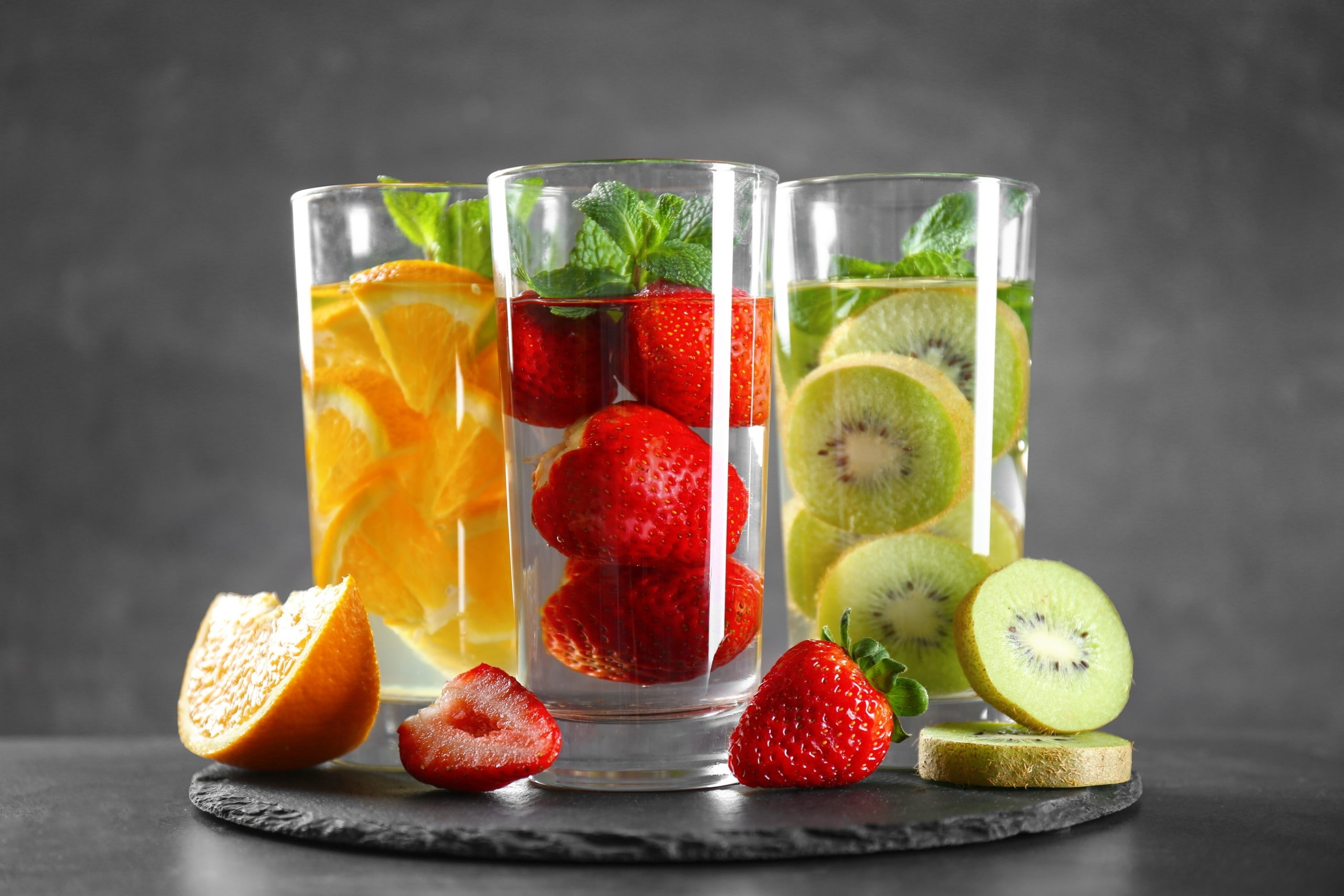 Glass Fruit Wallpapers