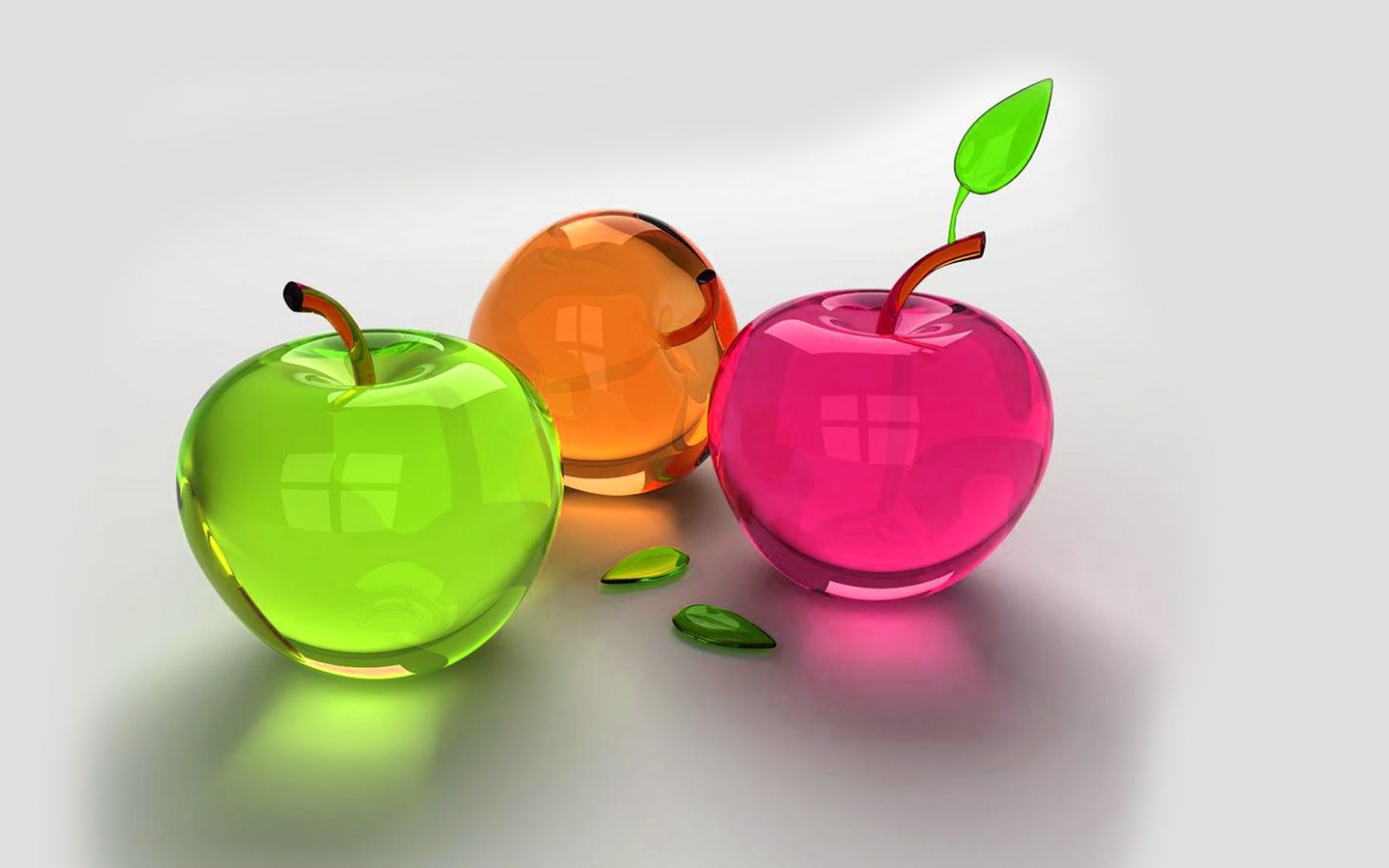 Glass Fruit Wallpapers