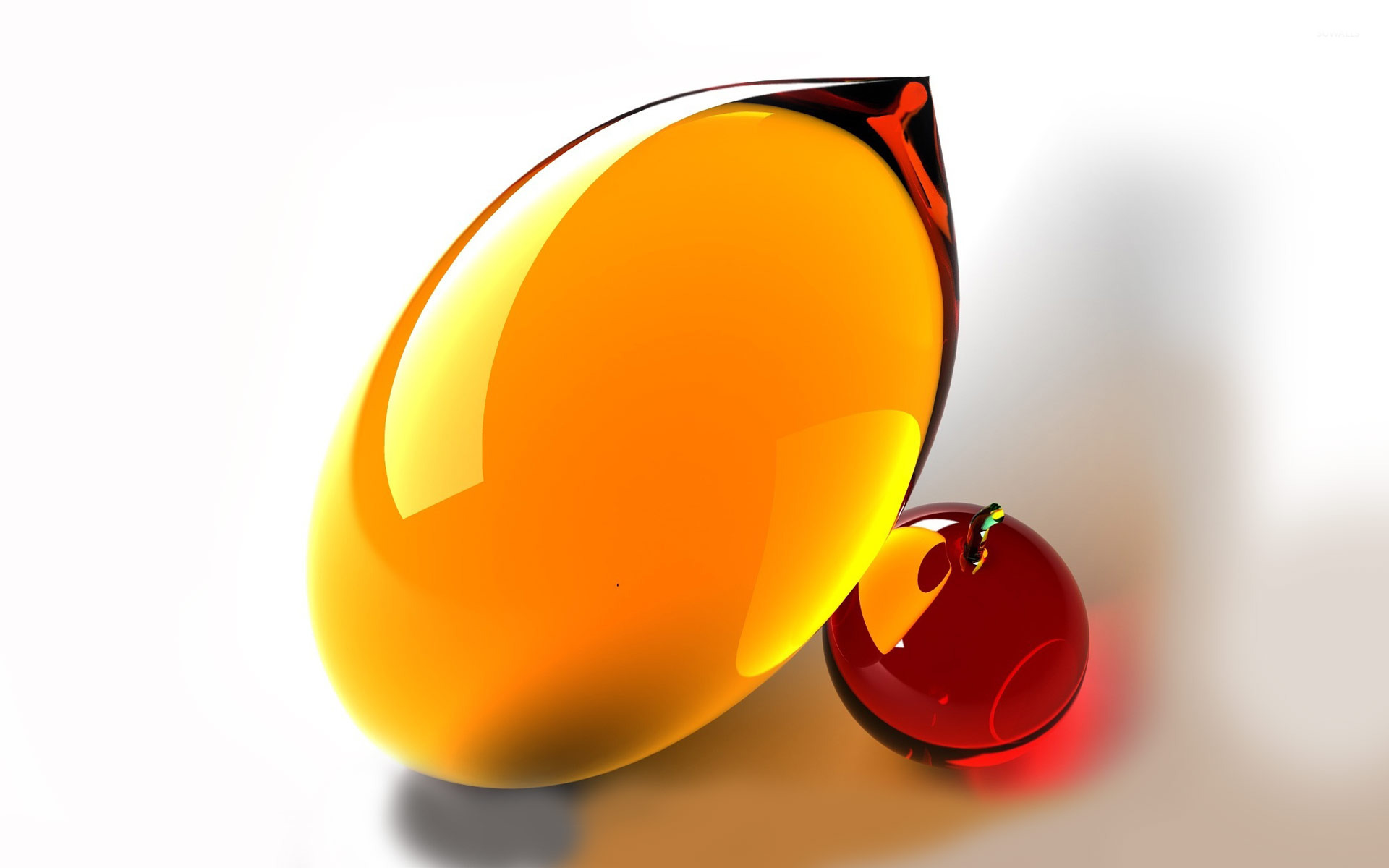 Glass Fruit Wallpapers