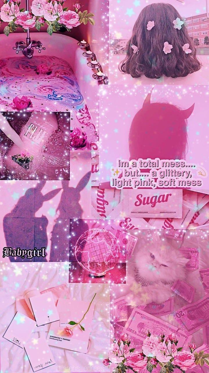 Glitter Aesthetic Collage Wallpapers