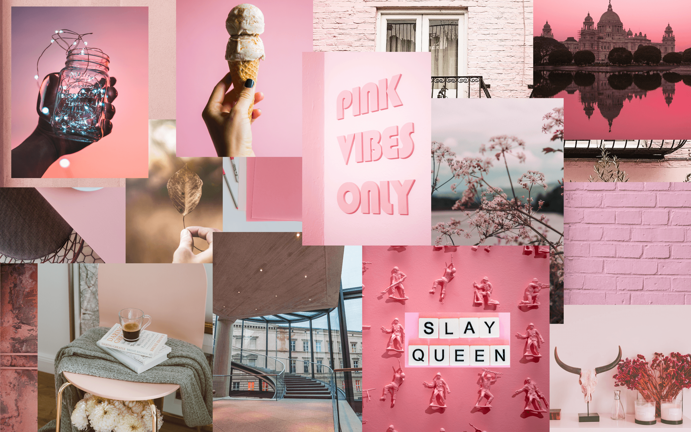 Glitter Aesthetic Collage Wallpapers