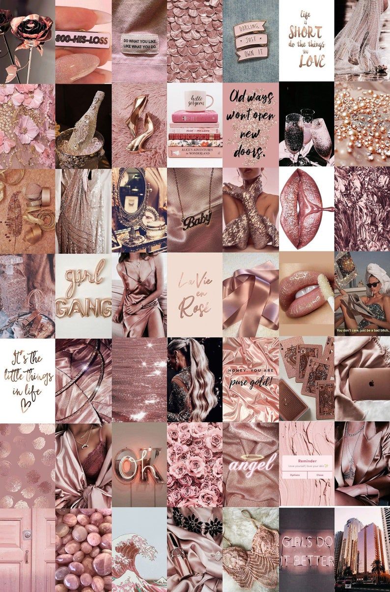 Glitter Aesthetic Collage Wallpapers