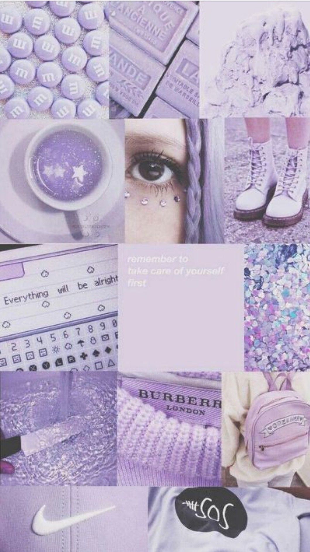 Glitter Aesthetic Collage Wallpapers