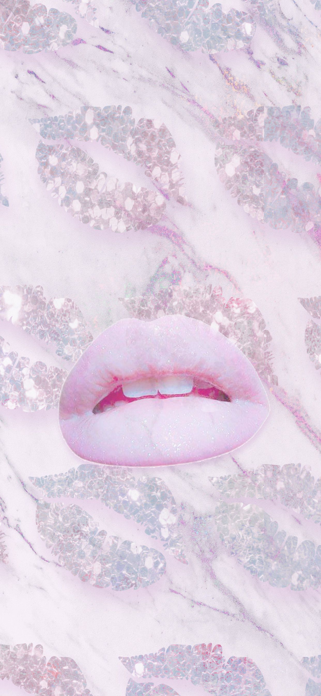 Glitter Lips Wallpapers