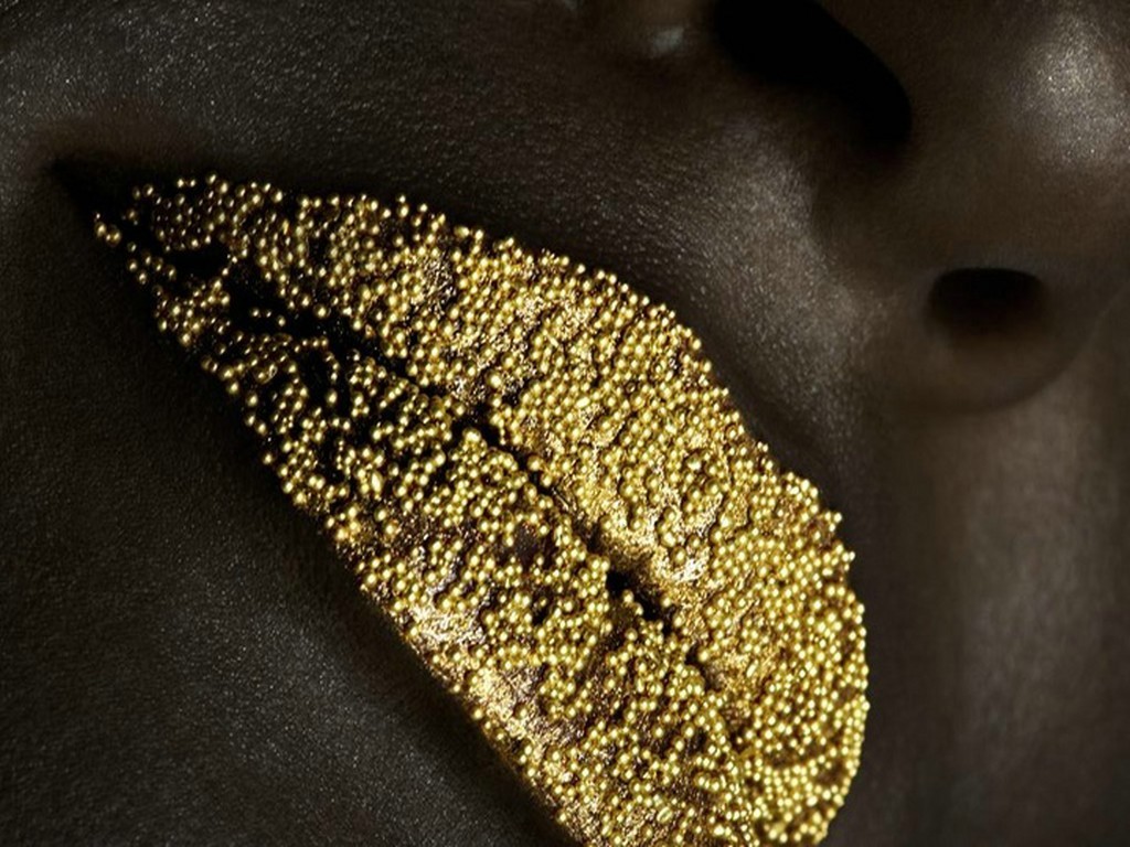 Glitter Lips Wallpapers