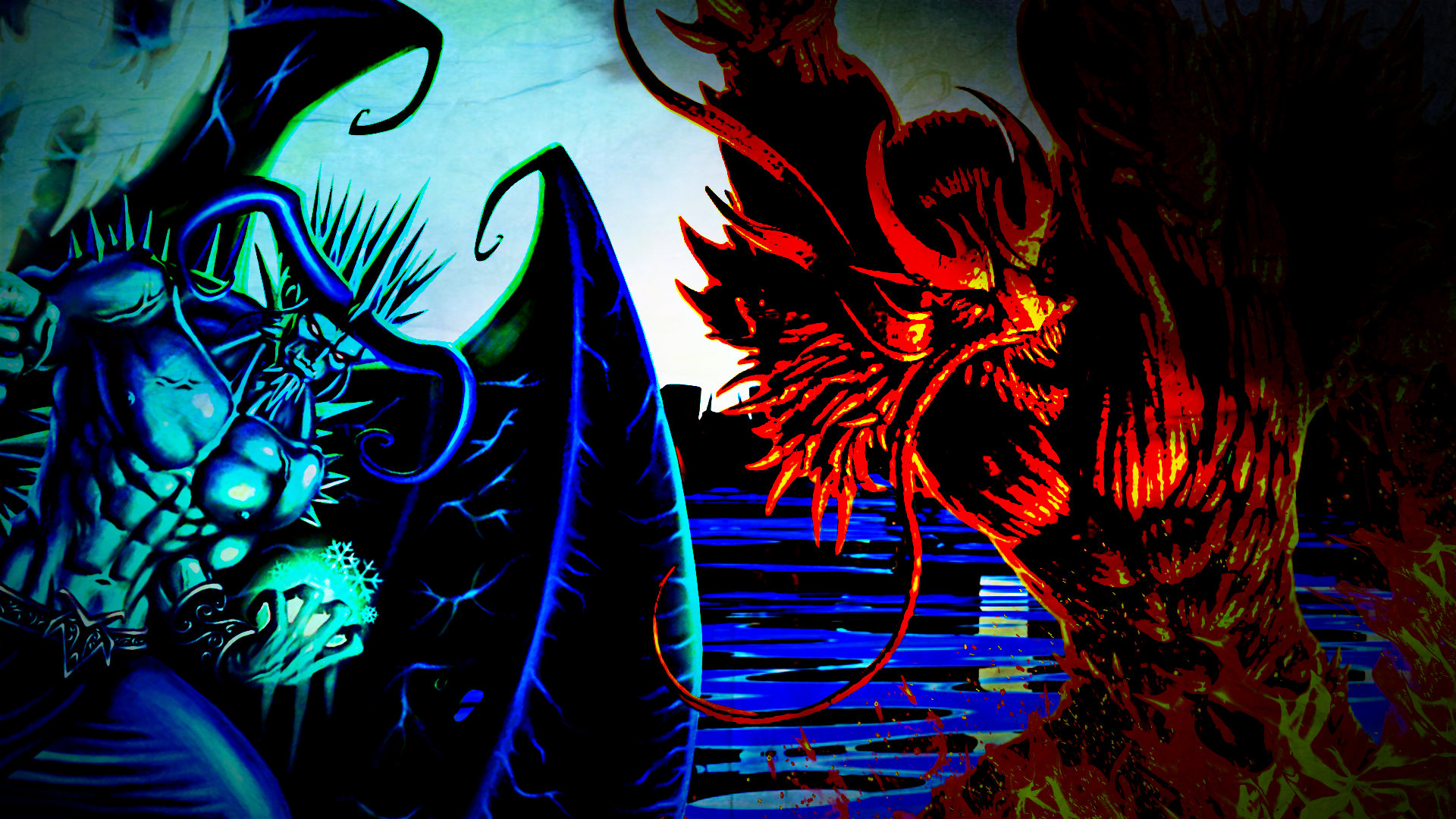 God Vs Devil Wallpapers