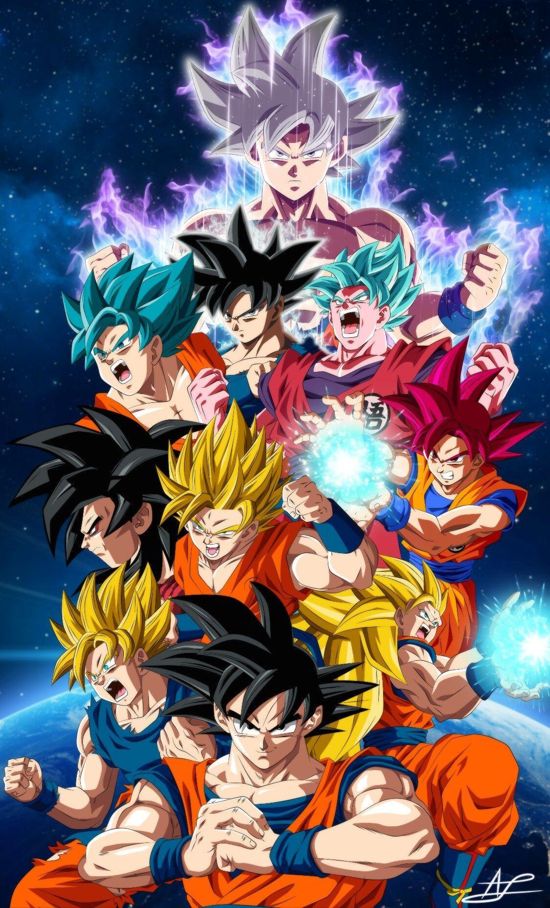 Goku All Forms Wallpapers