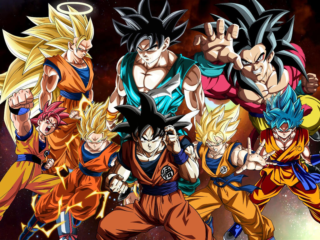 Goku All Forms Wallpapers