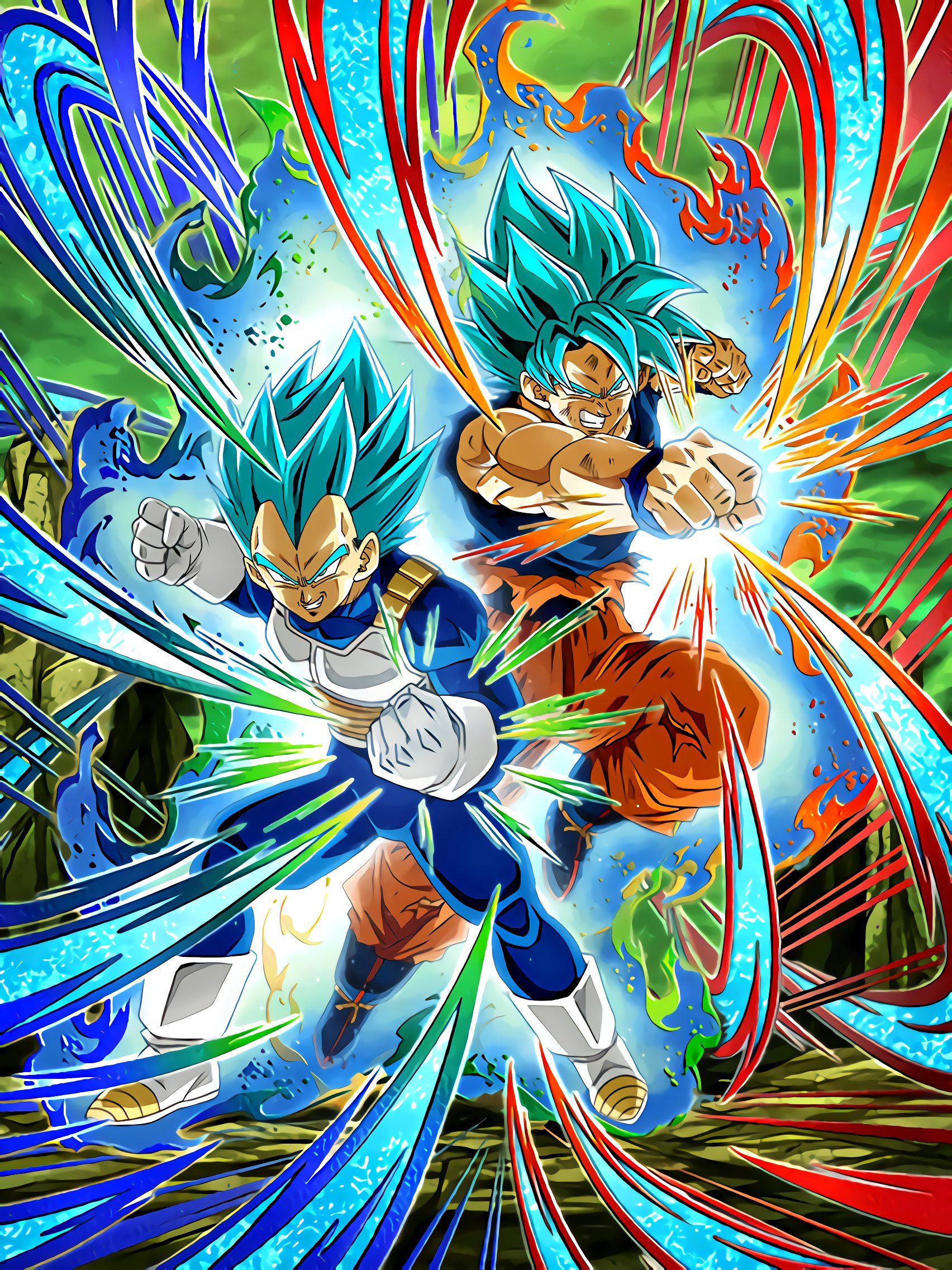 Goku And Vegeta Wallpapers