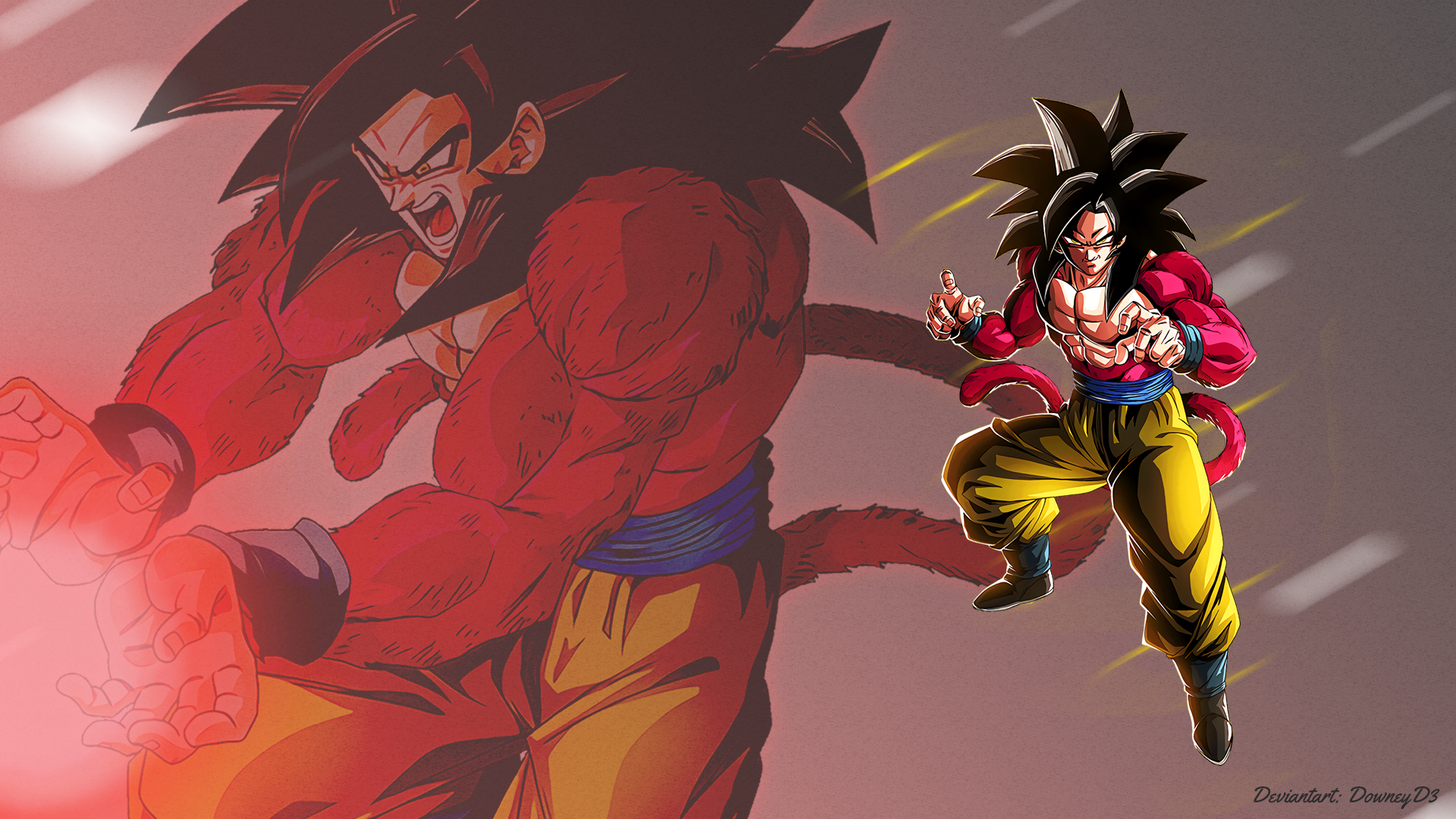 Goku Super Saiyan 4 Wallpapers