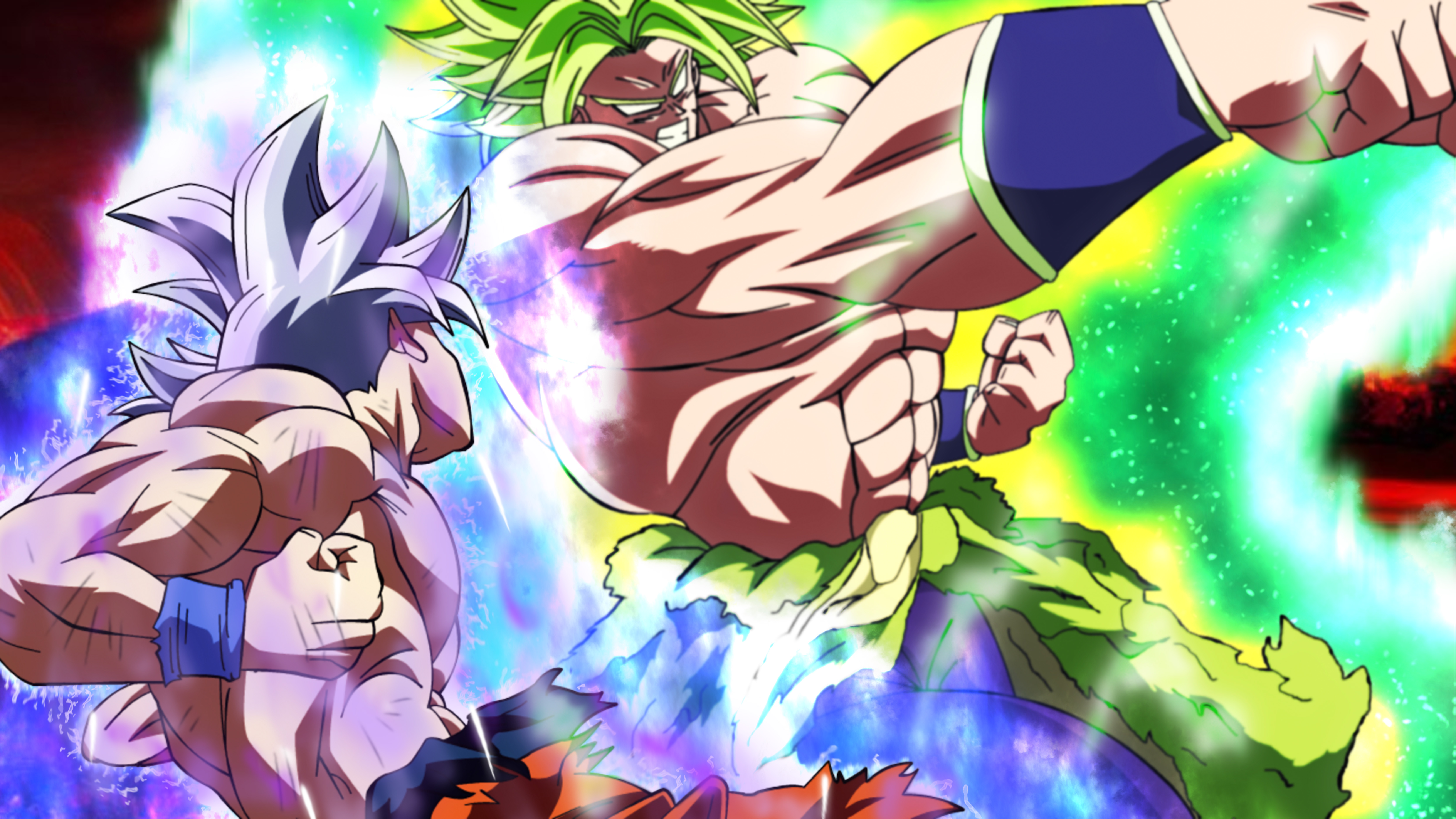 Goku Vs Broly Wallpapers