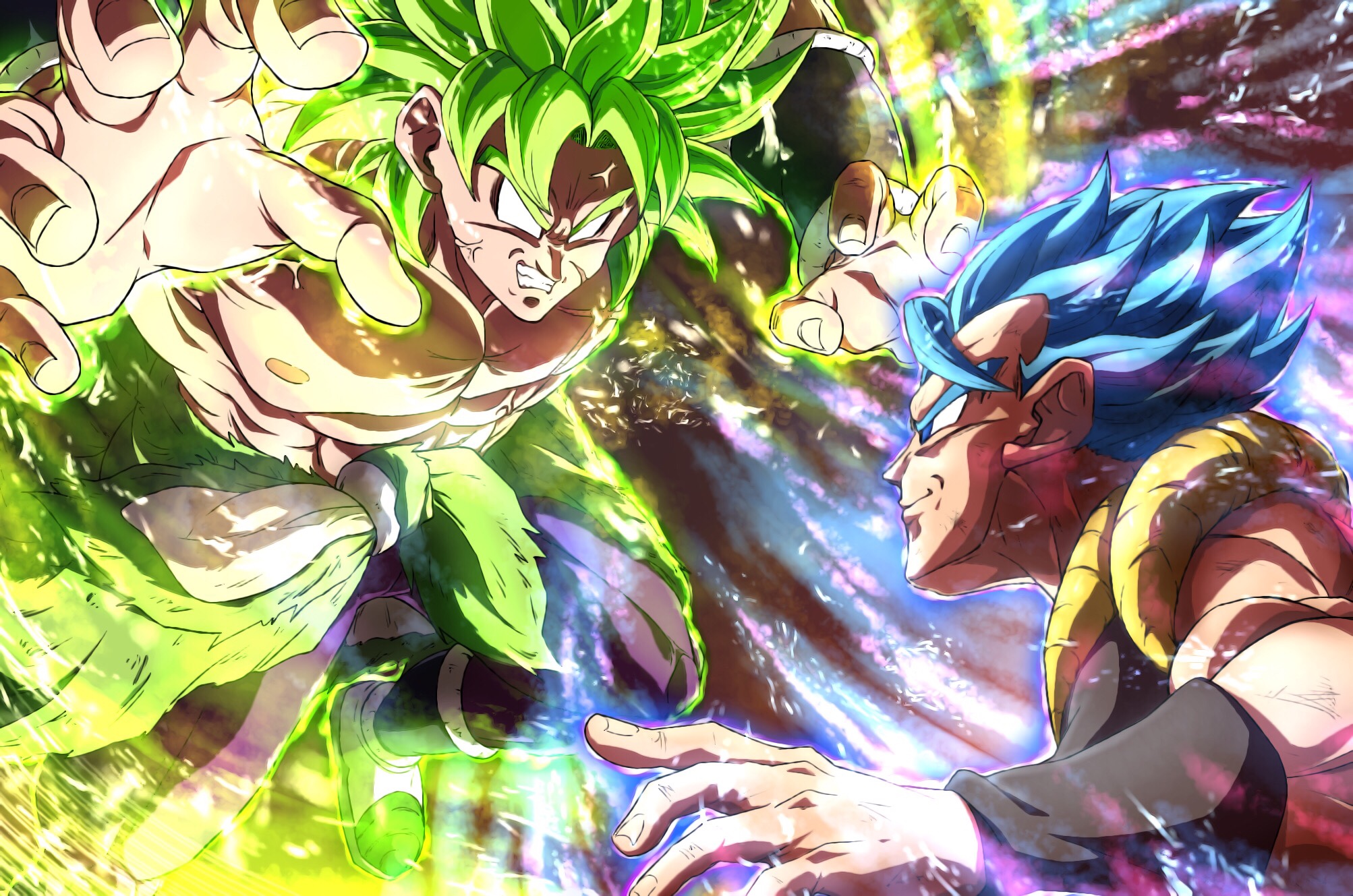 Goku Vs Broly Wallpapers