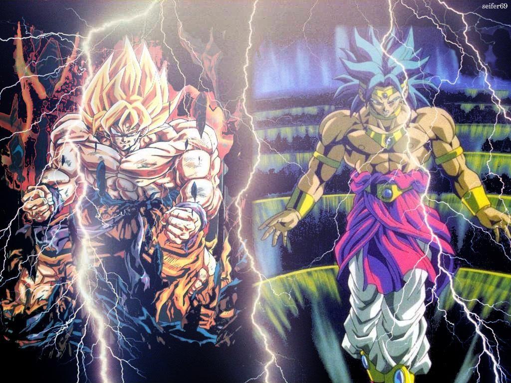 Goku Vs Broly Wallpapers