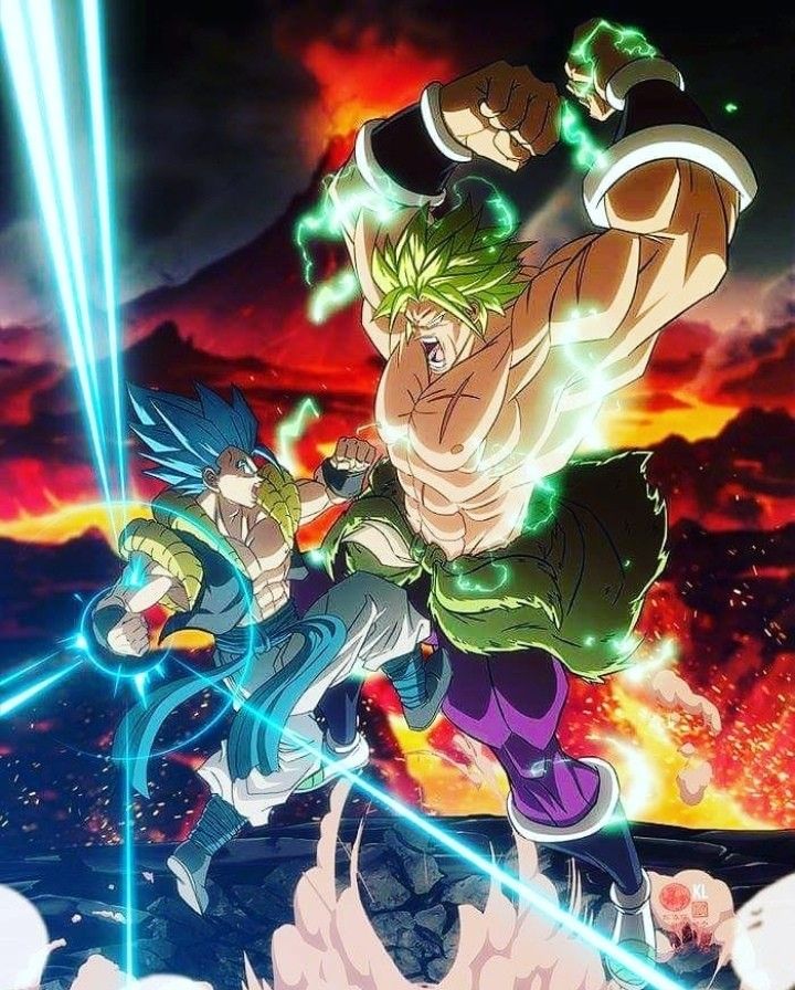 Goku Vs Broly Wallpapers