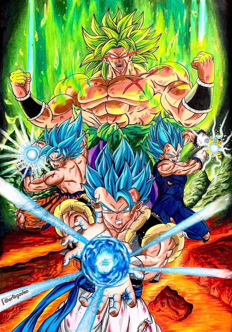 Goku Vs Broly Wallpapers