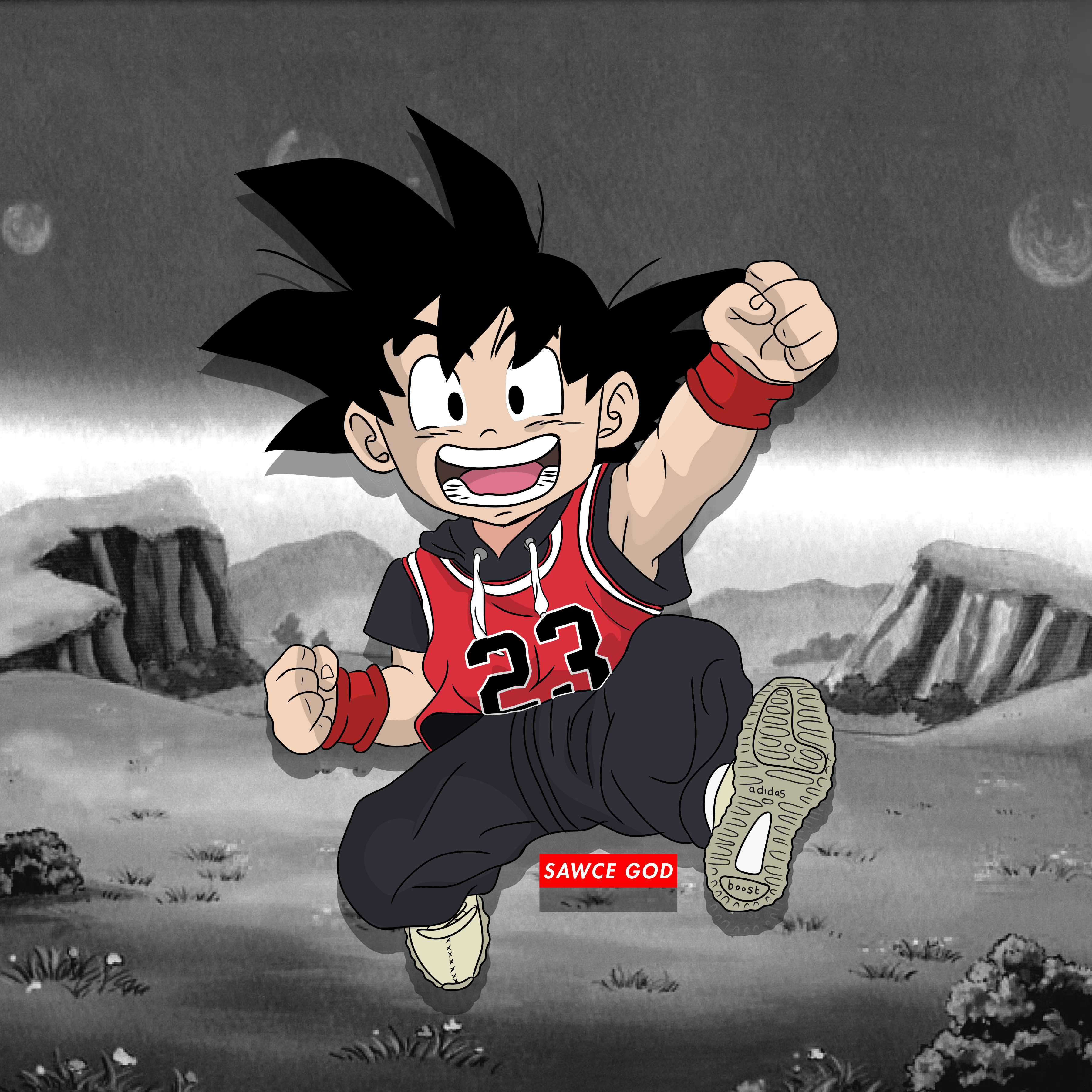 Goku Yeezy Wallpapers