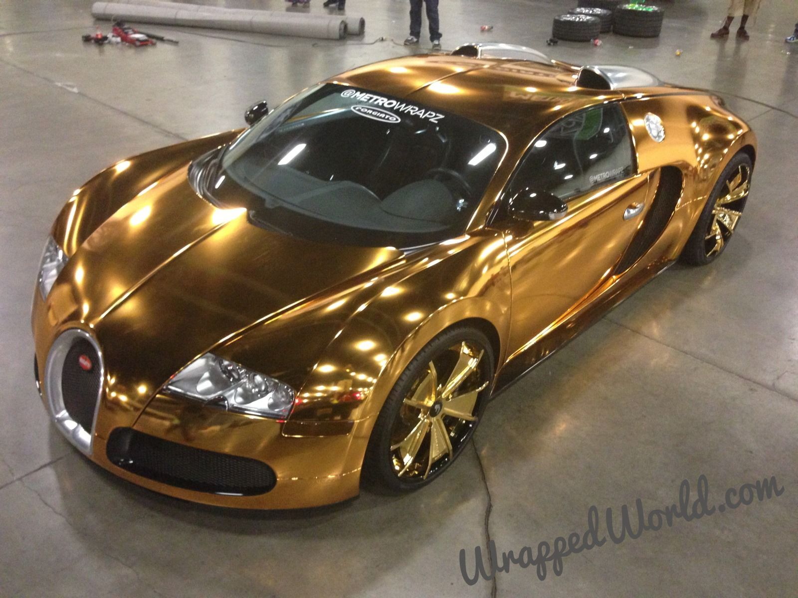 Gold Bugatti Wallpapers