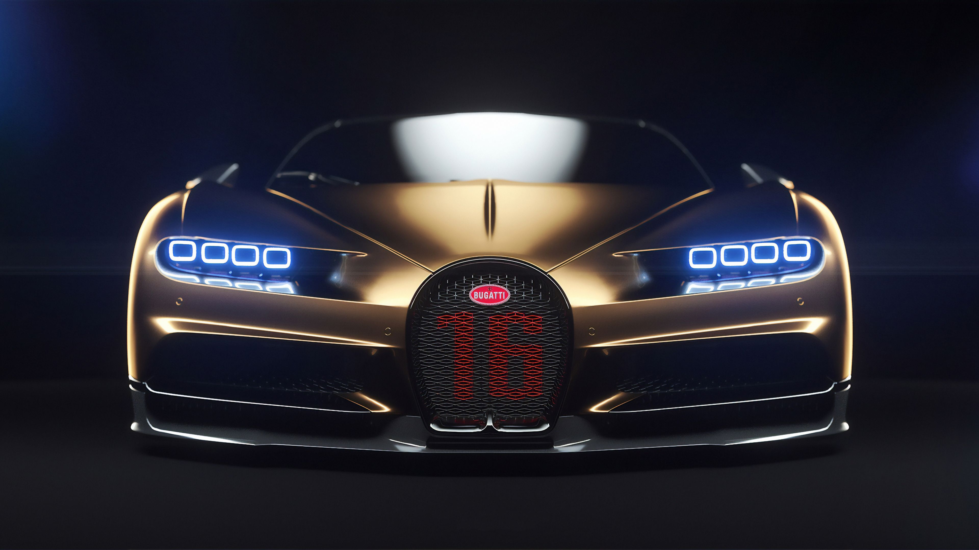 Gold Bugatti Wallpapers