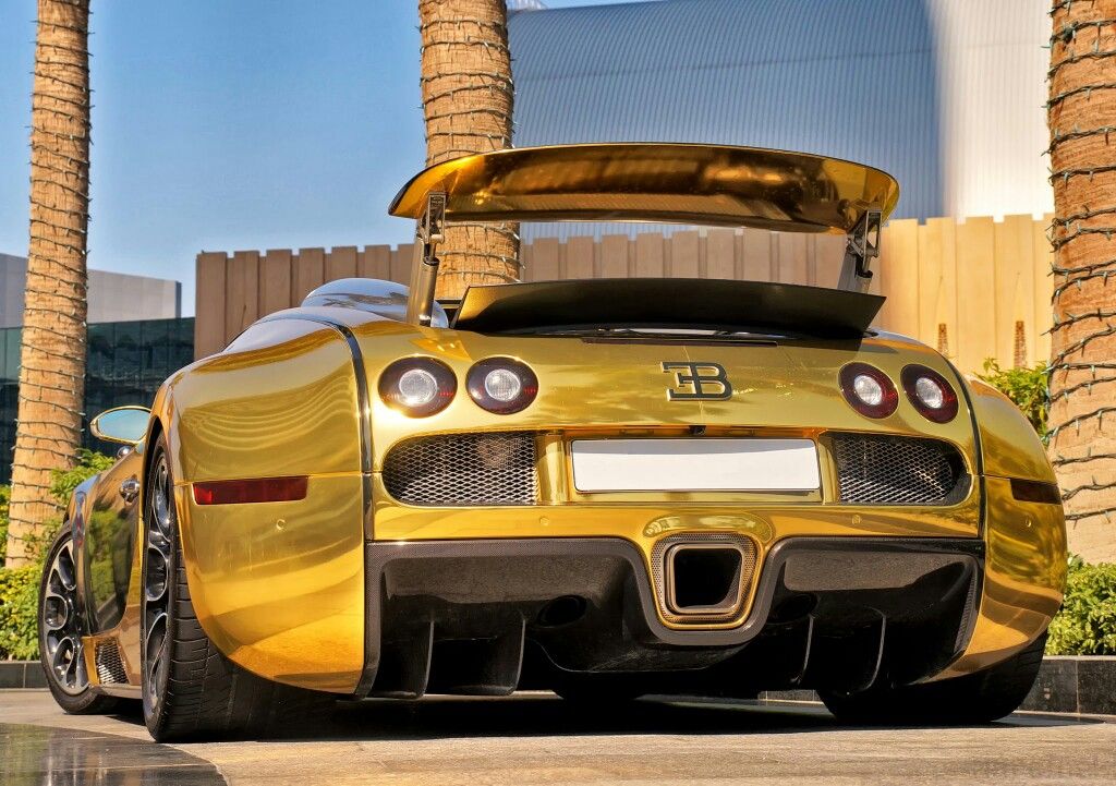 Gold Bugatti Wallpapers