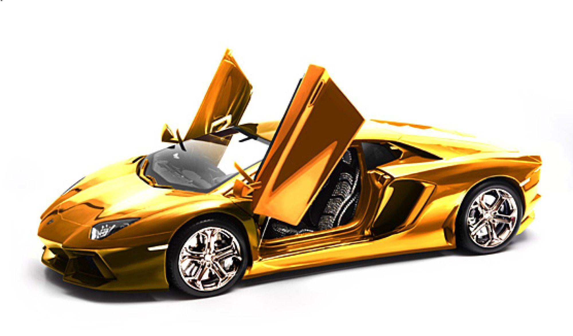 Gold Cool Cars Wallpapers