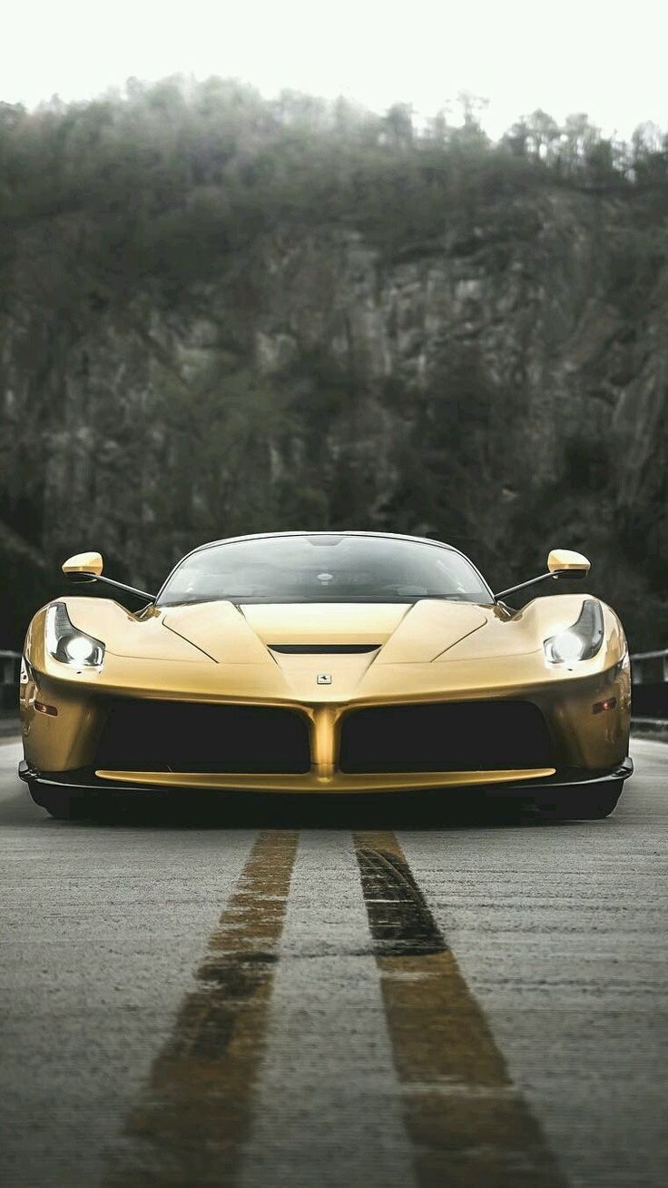 Gold Cool Cars Wallpapers