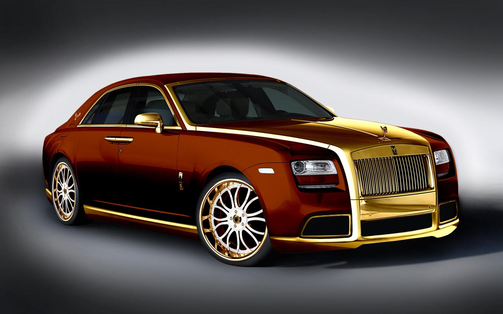 Gold Cool Cars Wallpapers