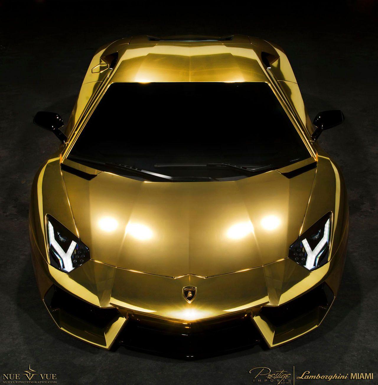 Gold Lamborghini Wallpapers