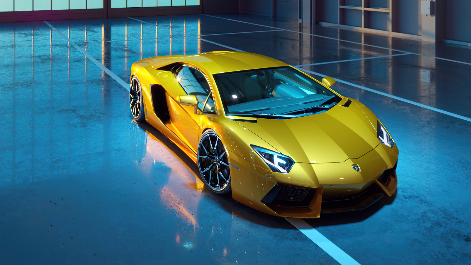 Gold Lamborghini Wallpapers