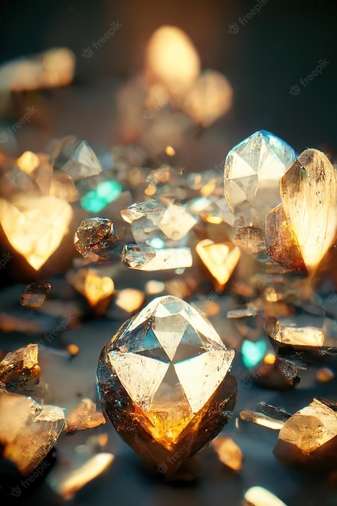 Golden Diamond Wallpapers