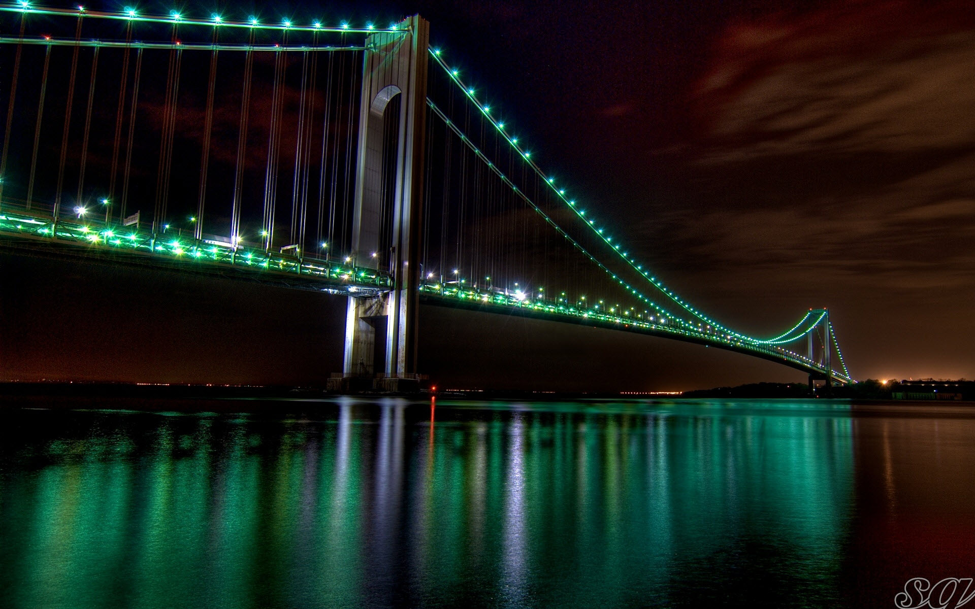 Golden Gate Bridge At Night Wallpapers