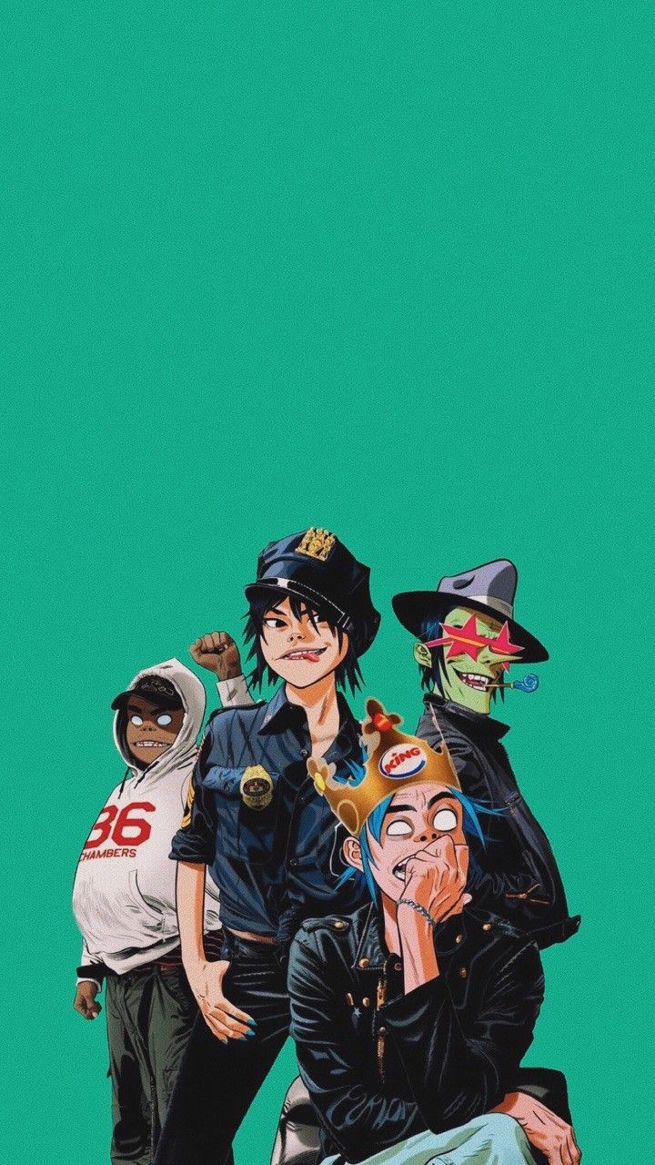 Gorillaz Iphone Wallpapers